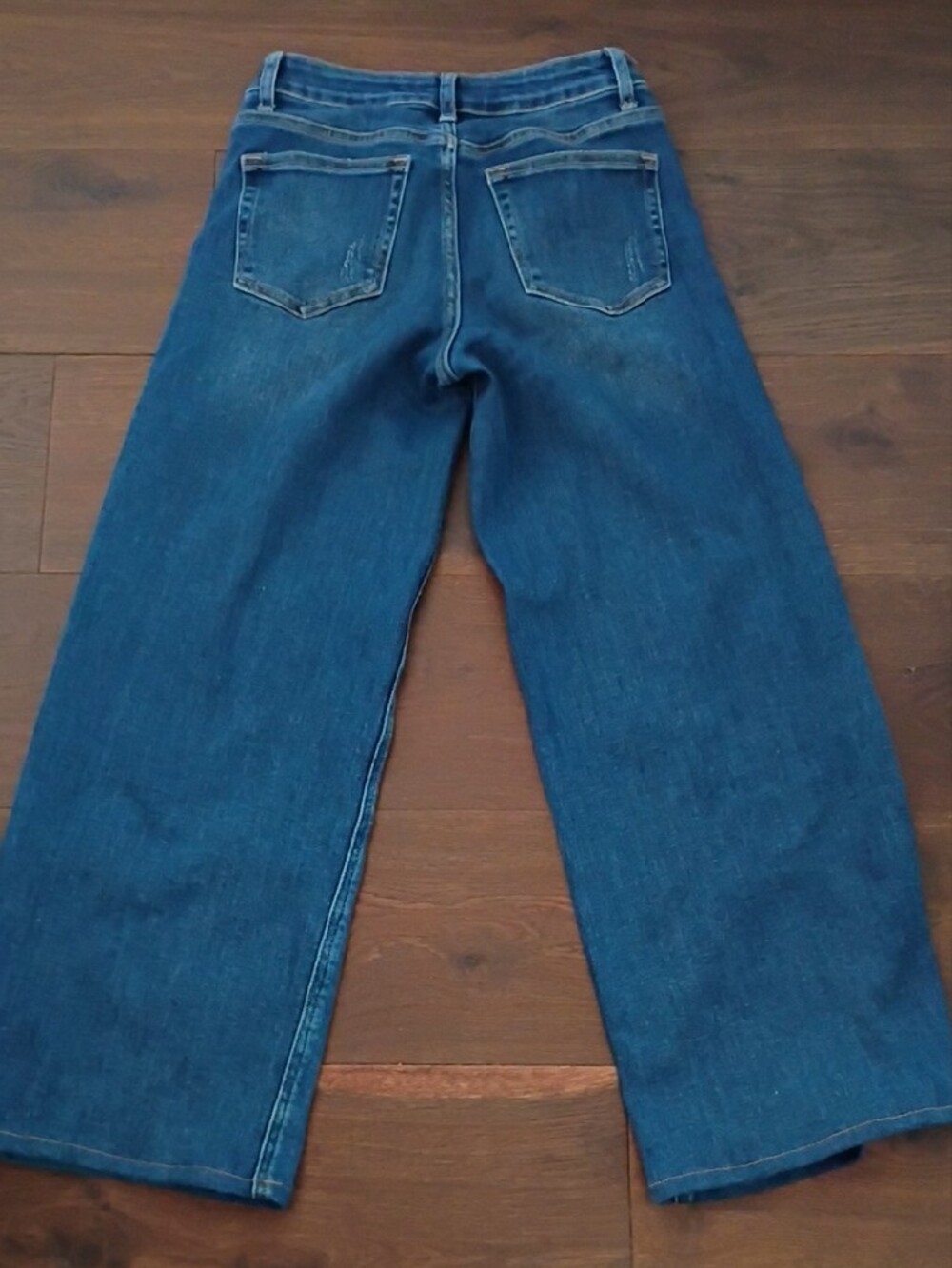 Oneso Women's Wide-Leg Stretch Blue  Jeans Size 26 - Picture 12 of 15